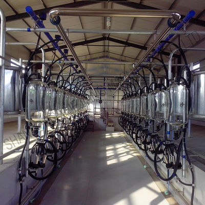 380v 7.5KW অটোমেটেড মিল্কিং পার্লার হেরিংবোন প্রকার