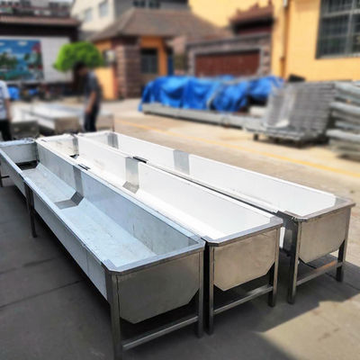 1.2 মিমি স্টেইনলেস স্টিল মদ্যপান ট্রান 250W ফার্ম পশু খাদ্য খাওয়ানো