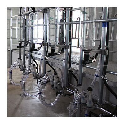 380v 7.5kw ছাগলের খামারের জন্য হেরিংবোন মিল্কিং পার্লার