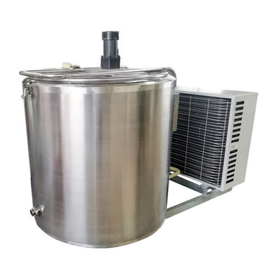 কুলিং তরল 220V 500 লিটার মিল্ক ট্যাঙ্ক উচ্চ স্থায়িত্ব