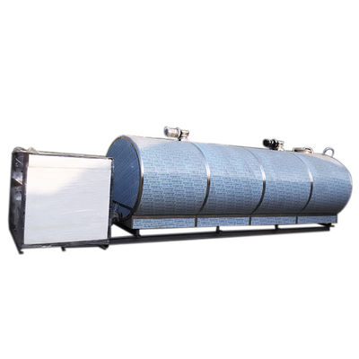 ফুড গ্রেড উপাদান সহ চমৎকার কারিগর SS304 1000L দুধ কুলিং ট্যাঙ্ক