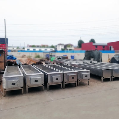 220V 50HZ পশুর মদ্যপান ট্রান 3500 * 380 * 250 মিমি স্টেইনলেস স্টিল গরু ট্রট rough