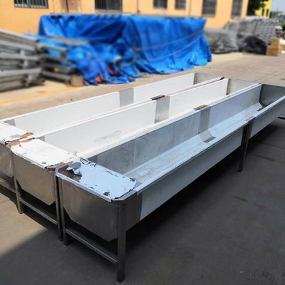 1.2 মিমি স্টেইনলেস স্টিল মদ্যপান ট্রান 250W ফার্ম পশু খাদ্য খাওয়ানো