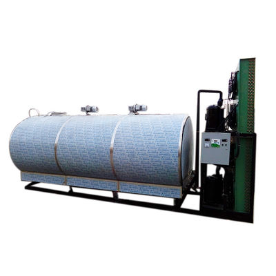 2.2KW 3000 লিটার মিল্ক ফ্রিজার ট্যাঙ্ক পরিবহন দুধ সংগ্রহস্থল ট্যাঙ্ক