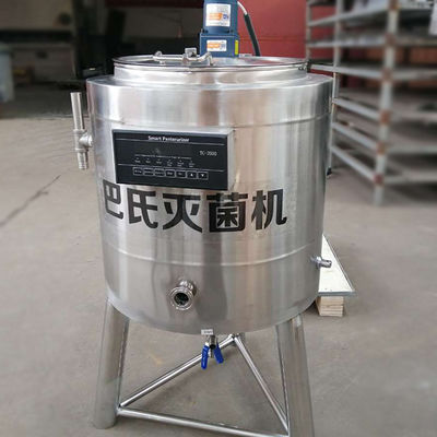 তাজা দই ফল দুধ বার সরঞ্জাম ছোট 30l দুধ Pasteurization মেশিন