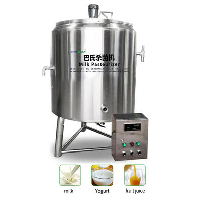তাজা দই ফল দুধ বার সরঞ্জাম ছোট 30l দুধ Pasteurization মেশিন