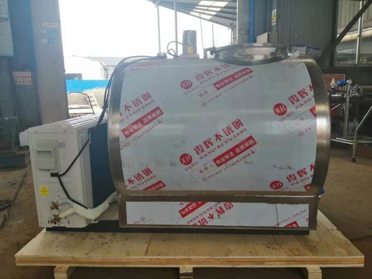 ফুড গ্রেড উপাদান সহ চমৎকার কারিগর SS304 500 লিটার দুধের ট্যাঙ্ক