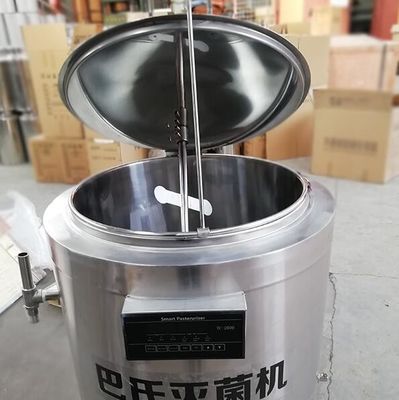 200 লিটার 304 স্টেইনলেস স্টীল Pasteuriser জারা প্রতিরোধের