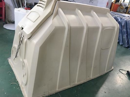 দৃ Th় বেধ 3 মিমি প্লাস্টিক বাছুর আশ্রয়কেন্দ্রিক পলিয়েস্টার